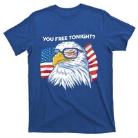 Bald Eagle American Flag You Free Tonight Gift T-Shirt