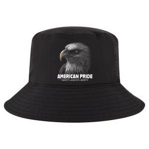 Bald Eagle American Pride Sweet Land Of Liberty Cool Gift Cool Comfort Performance Bucket Hat