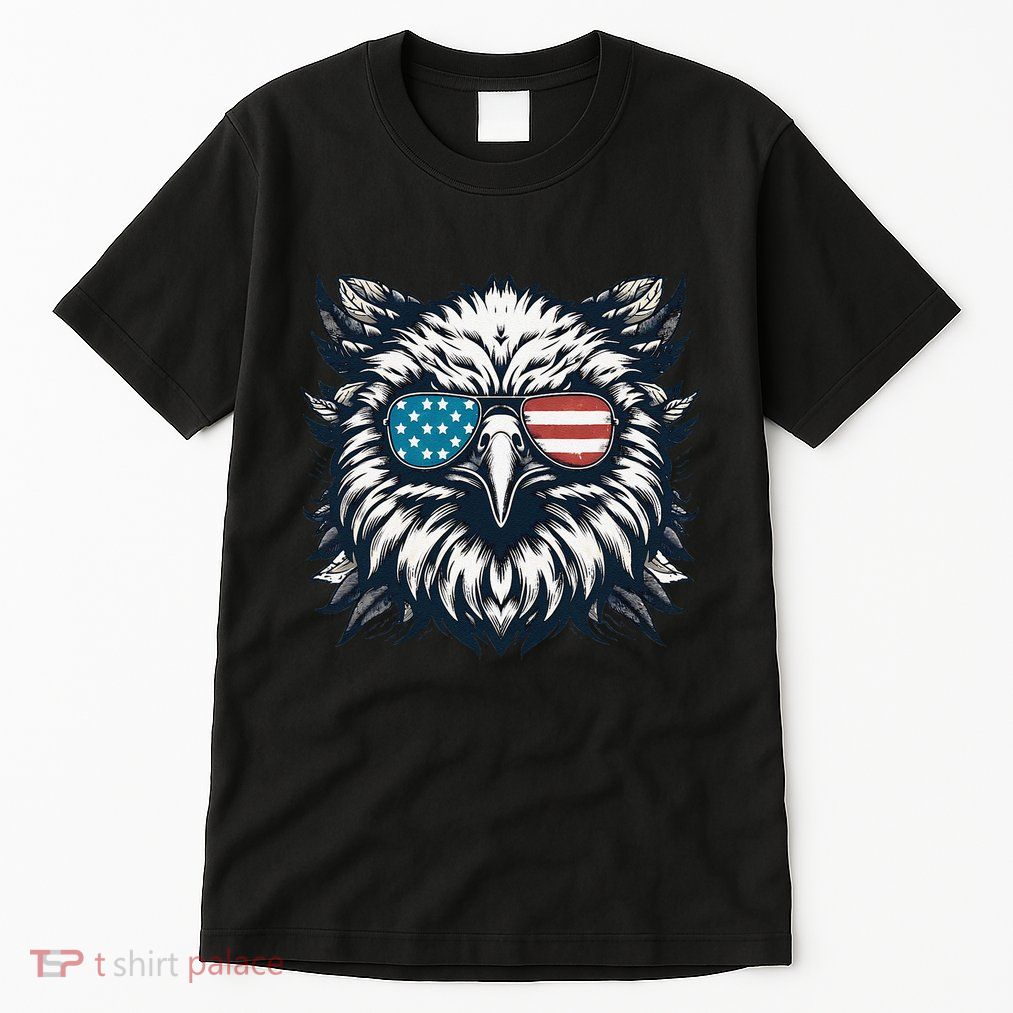 Bald Eagle American Usa 4th Of July Patriotic Funny Eagle Tall T-Shirt