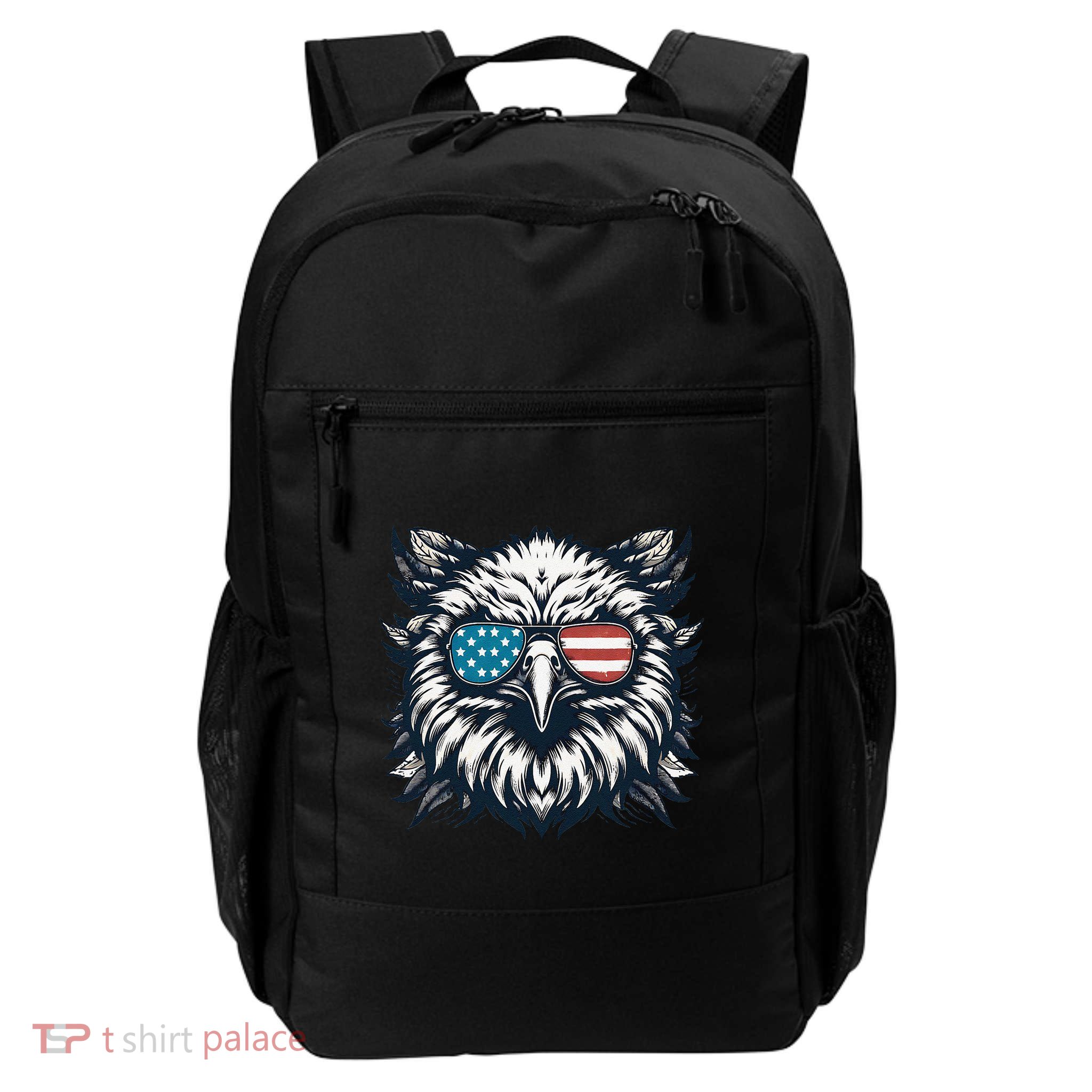 Bald Eagle American Usa 4th Of July Patriotic Funny Eagle Backpack