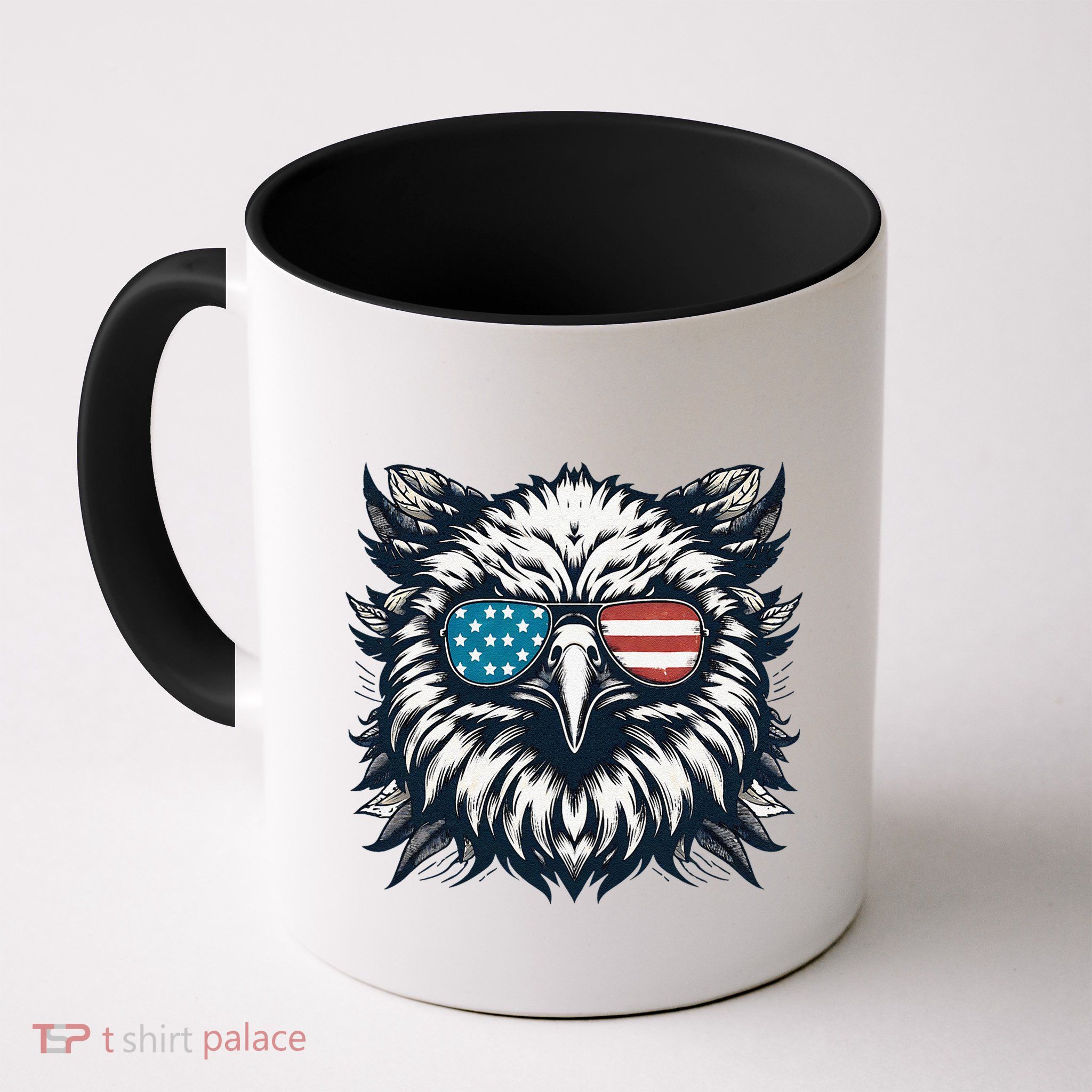 Bald Eagle American Usa 4th Of July Patriotic Funny Eagle Mug