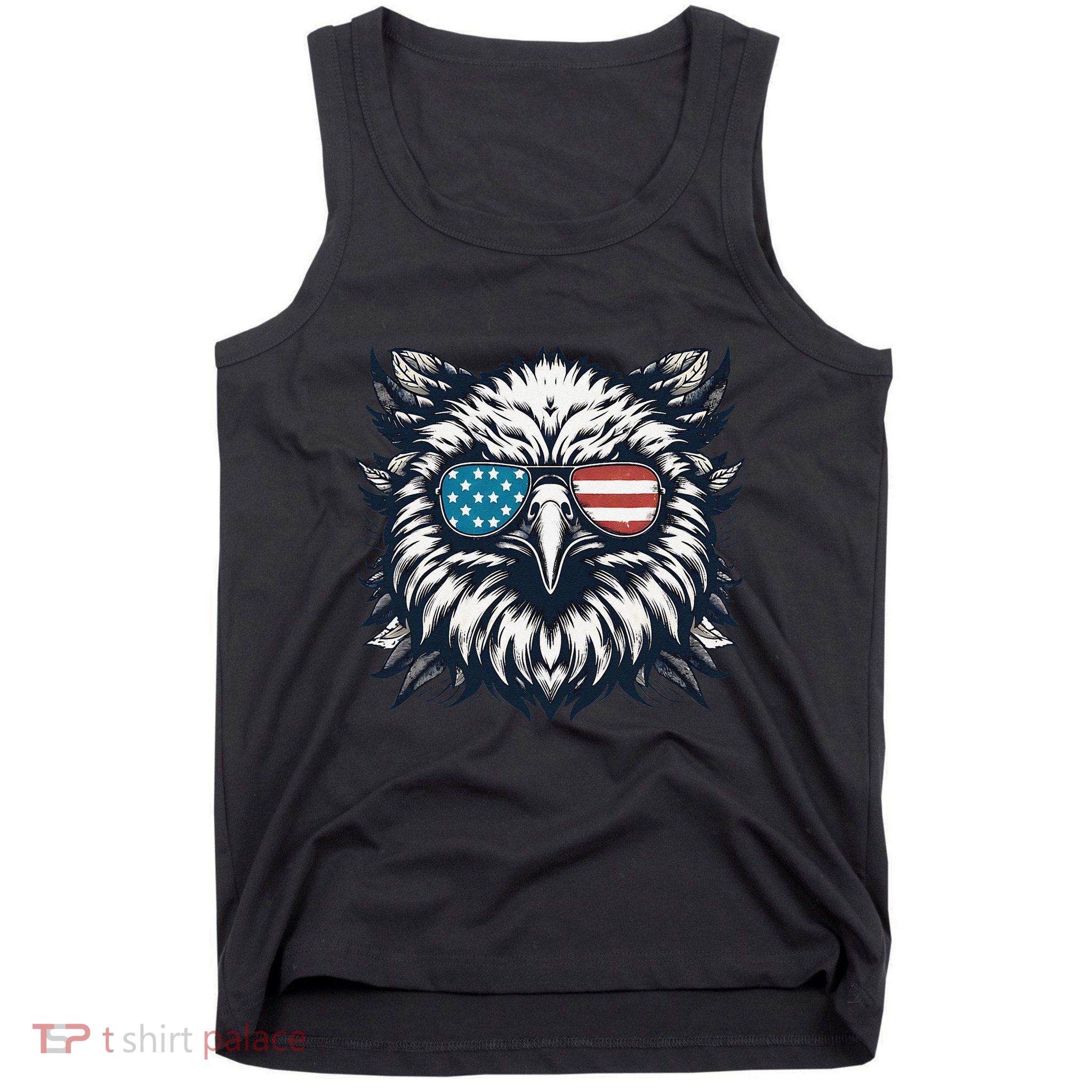 Bald Eagle American Usa 4th Of July Patriotic Funny Eagle Tank Top