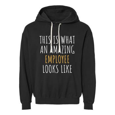 Best Employee Appreciation Thank You End Of Year Christmas Garment-Dyed Fleece Hoodie