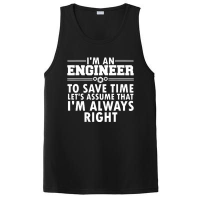 Best Engineer Art For Men Women Humor Engineering Lovers PosiCharge Competitor Tank