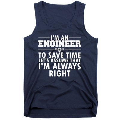 Best Engineer Art For Men Women Humor Engineering Lovers Tank Top