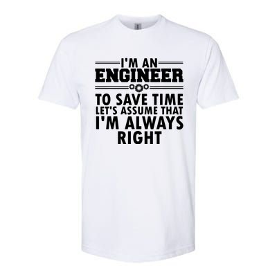 Best Engineer Art For Men Women Humor Engineering Lovers Softstyle CVC T-Shirt