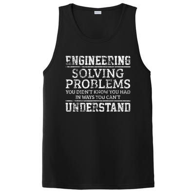 Best Engineer Art For Humor Engineering Lovers PosiCharge Competitor Tank