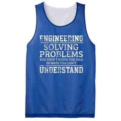 Best Engineer Art For Humor Engineering Lovers Mesh Reversible Basketball Jersey Tank