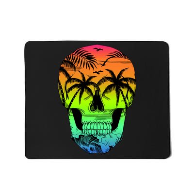 Beach Abstract Skull Mousepad