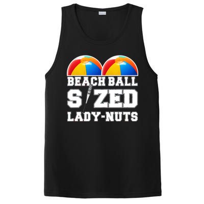 Beach Ball Sized Lady Nuts Lucille Baseball Bat PosiCharge Competitor Tank