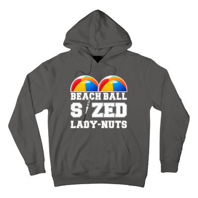 Beach Ball Sized Lady Nuts Lucille Baseball Bat Hoodie