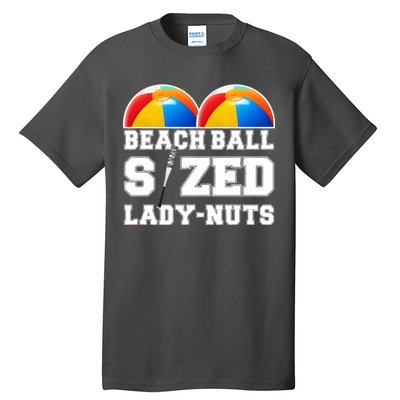 Beach Ball Sized Lady Nuts Lucille Baseball Bat Tall T-Shirt