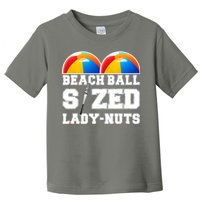 Beach Ball Sized Lady Nuts Lucille Baseball Bat Toddler T-Shirt