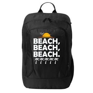 Beach Beach Beach City Backpack