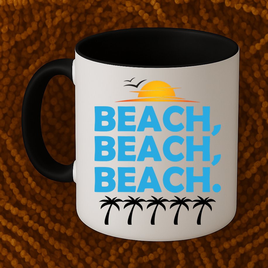 Beach Beach Beach Mug