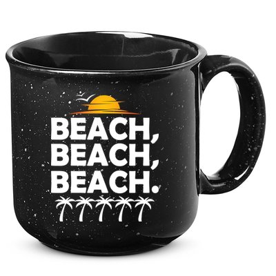 Beach Beach Beach 15oz Campfire Ceramic Mug