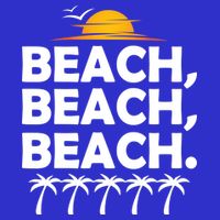 Beach Beach Beach Baby Bodysuit