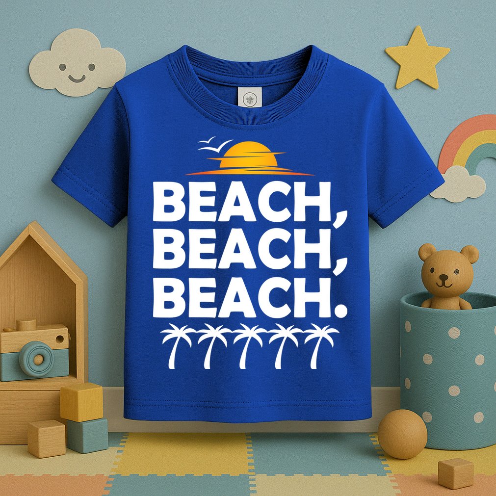 Beach Beach Beach Toddler T-Shirt