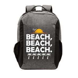 Beach Beach Beach Vector Backpack