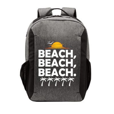 Beach Beach Beach Vector Backpack