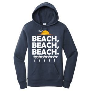 Beach Beach Beach Women's Pullover Hoodie