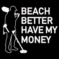 Beach Better Have My Money Flexfit Unipanel Trucker Cap