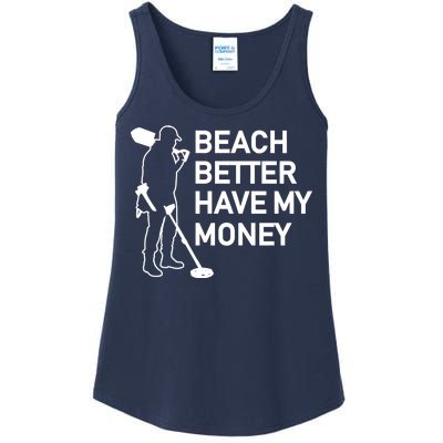 Beach Better Have My Money Ladies Essential Tank