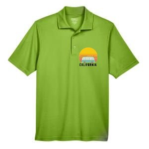 Beach Bum California Hippie Van Men's Origin Performance Pique Polo