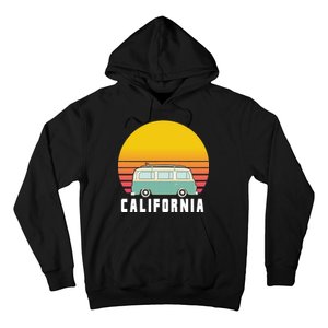 Beach Bum California Hippie Van Hoodie