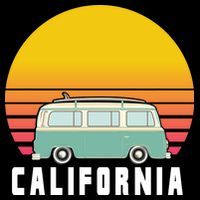 Beach Bum California Hippie Van Apron