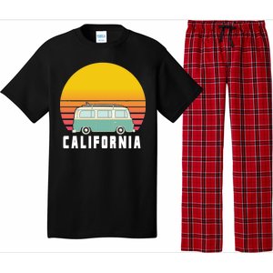 Beach Bum California Hippie Van Pajama Set