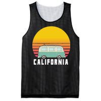 Beach Bum California Hippie Van Mesh Reversible Basketball Jersey Tank