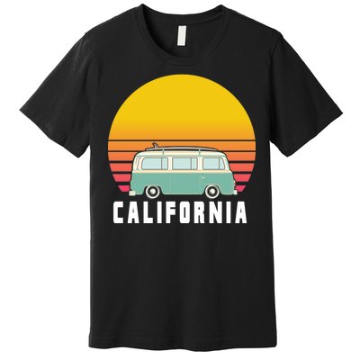 Beach Bum California Hippie Van Premium T-Shirt