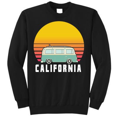 Beach Bum California Hippie Van Tall Sweatshirt