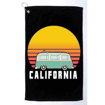 Beach Bum California Hippie Van Golf Towel