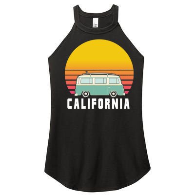 Beach Bum California Hippie Van Women’s Perfect Tri Rocker Tank