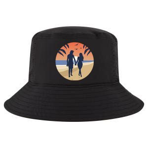 Beach Couple Cool Comfort Performance Bucket Hat