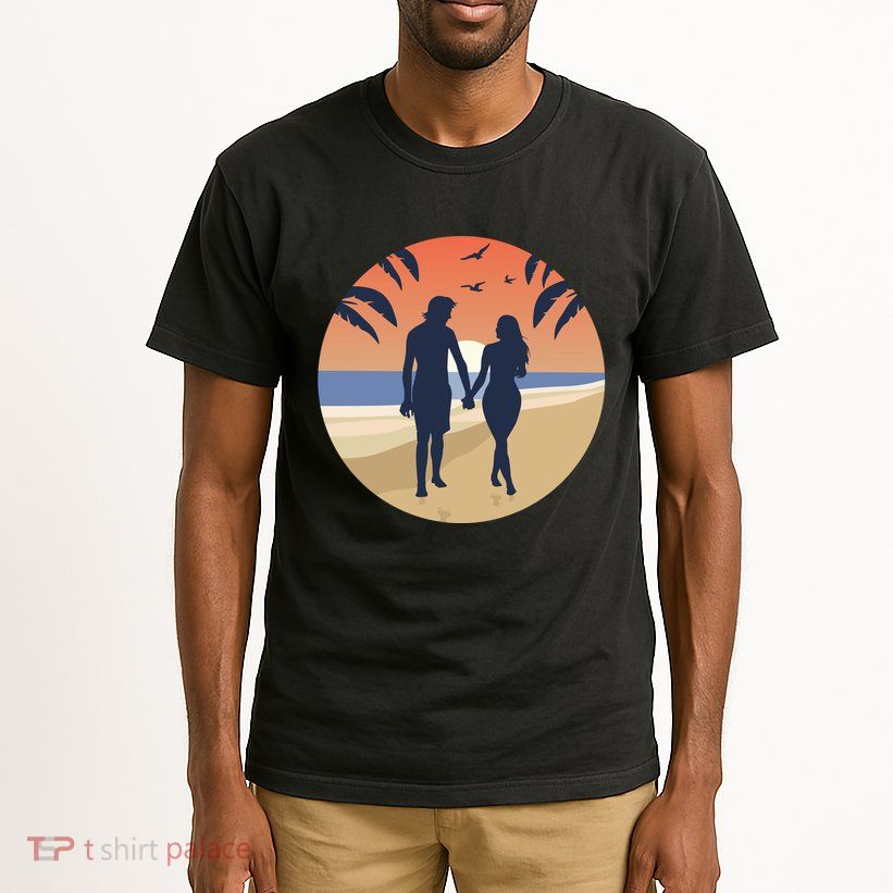 Beach Couple Tall T-Shirt