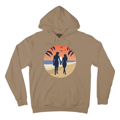 Beach Couple Hoodie