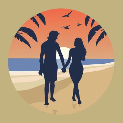 Beach Couple T-Shirt