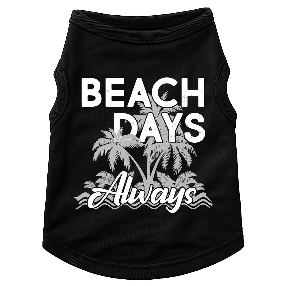 Beach Days Always Doggie Tank