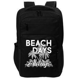 Beach Days Always Impact Tech Backpack