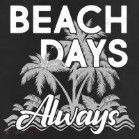Beach Days Always 11oz C Handle Ceramic Mug