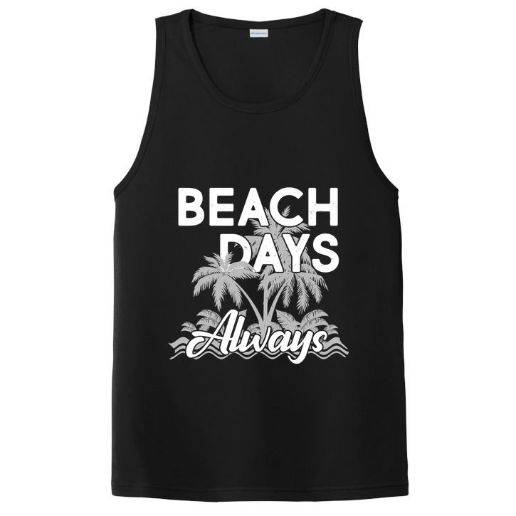 Beach Days Always PosiCharge Competitor Tank