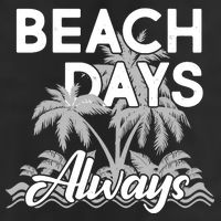 Beach Days Always Golf Towel