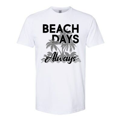 Beach Days Always Softstyle® CVC T-Shirt