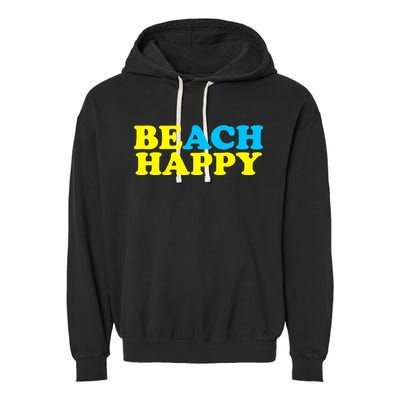 Beach Happy Garment-Dyed Fleece Hoodie