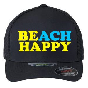 Beach Happy Flexfit Unipanel Trucker Cap