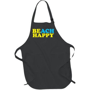 Beach Happy Full-Length Apron With Pockets