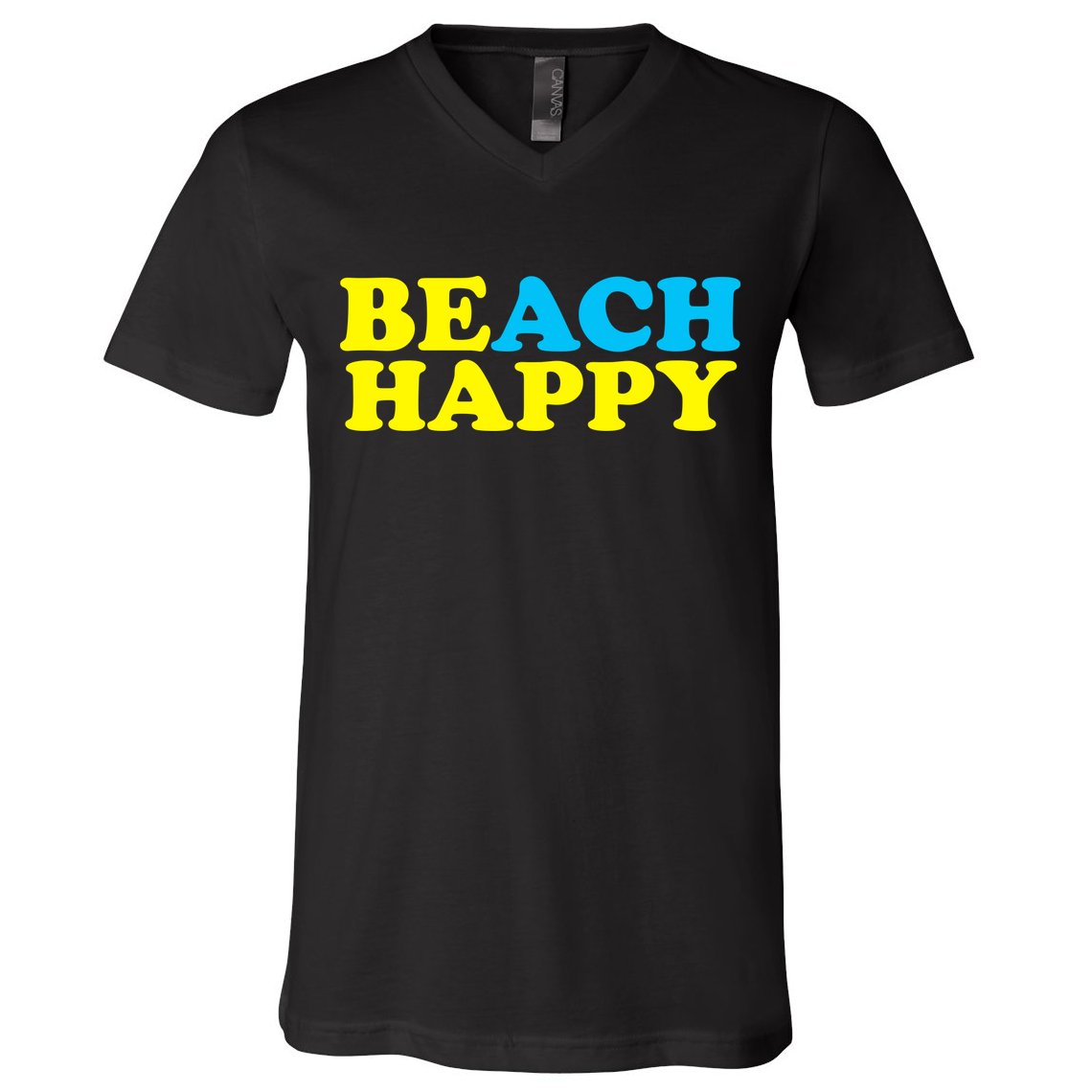 Beach Happy V-Neck T-Shirt